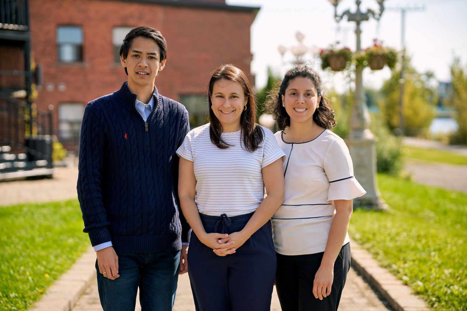 Valérie Larochelle, Marie-Anne Bazerghi and Quoc Nguyen