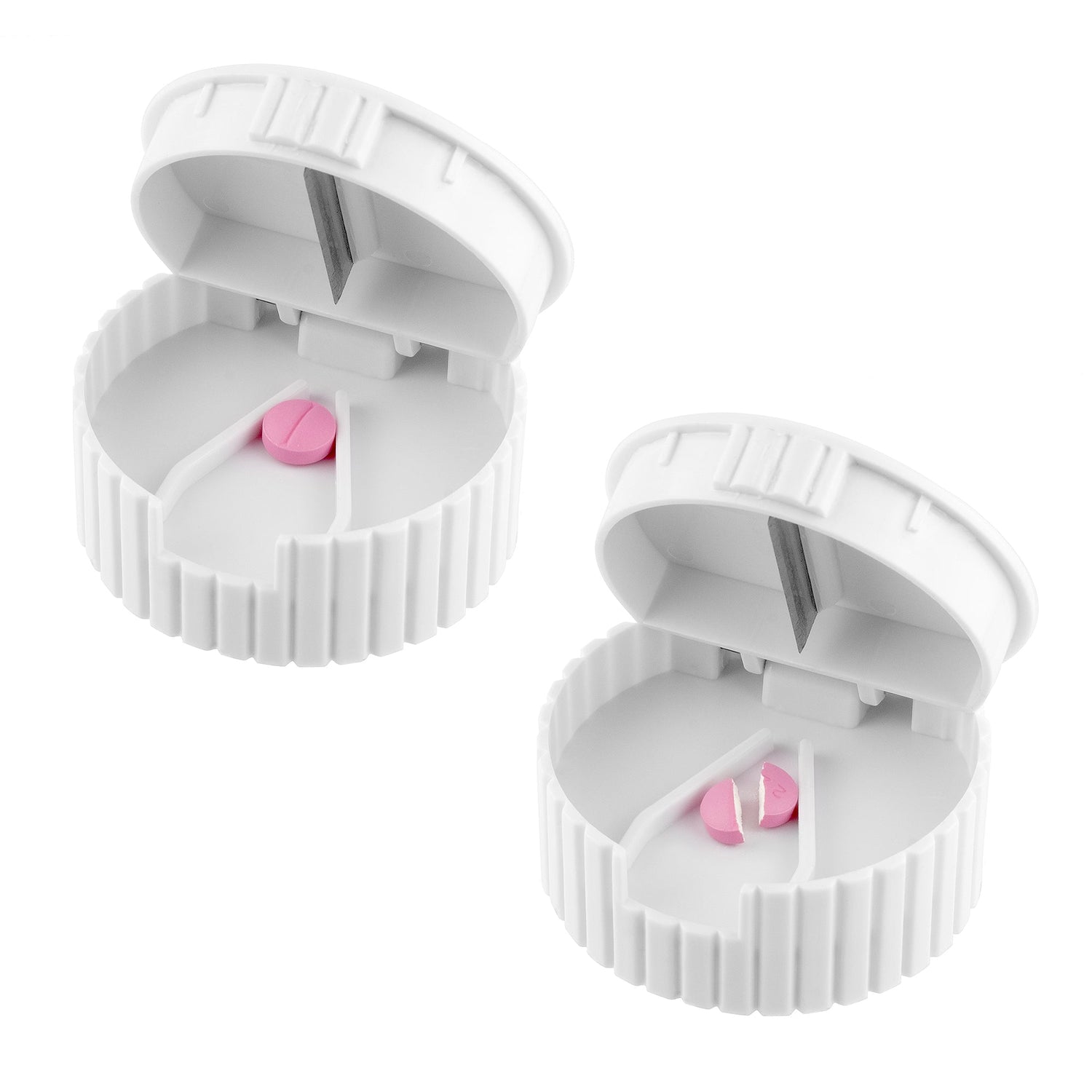 TabTime Pill Master 3-in-1 Pill Cutter, Crusher and Container