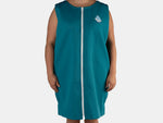 The Shower Garment on a woman's body