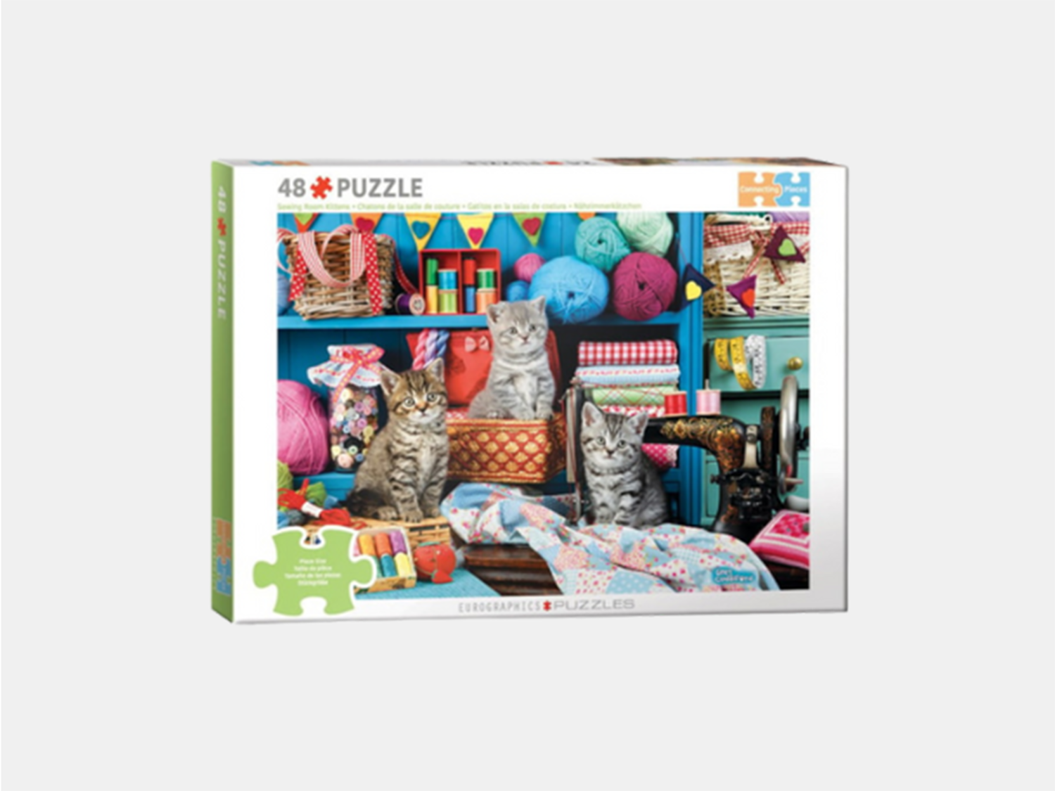 Eurographics Connecting Pieces - Adapted Puzzle 48 Pieces