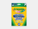 A box of 24 fine line crayola washable markers.