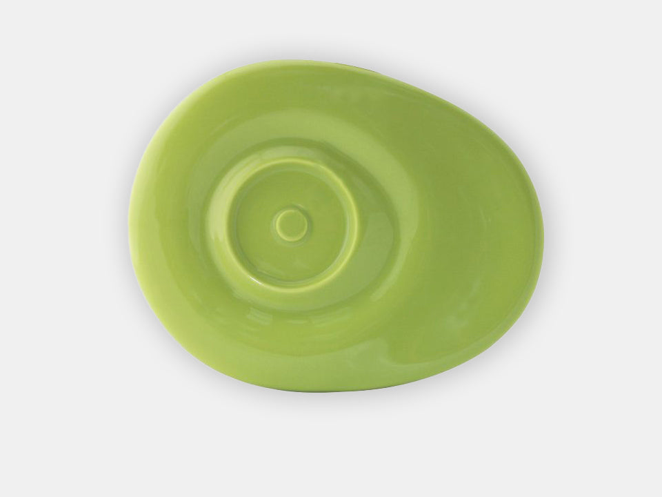 The Green Saucer by Dignity by Wade, seen from the top.
