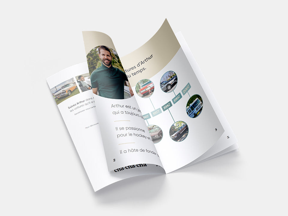 Arthur et ses voitures, livre ouvert