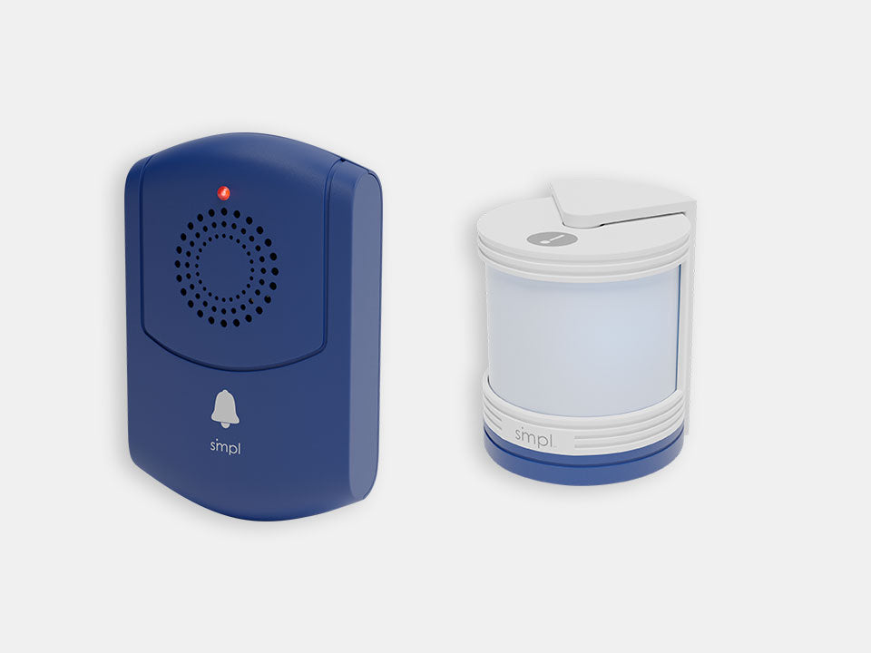 SMPL Motion Detector Set — Wandering Alert System for Dementia