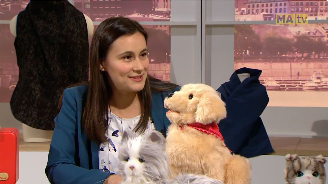 Valérie Larochelle on the TV show MA tv