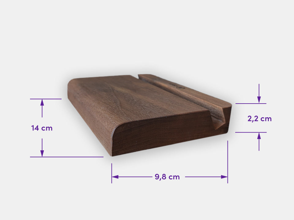 Wooden Idem Stand with measures