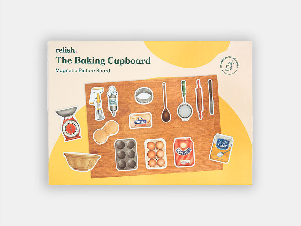Box of magnetic picture board - The Baking Cupboard