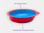 The Eatwell Slant-Bottomed Bowl with features 