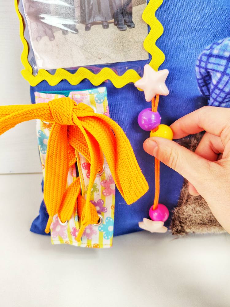 Fidget Sensory Pillow Cover for People Living with Dementia