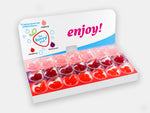 Jelly Drops Berry Pack created to help people with dementia stay hydrated.