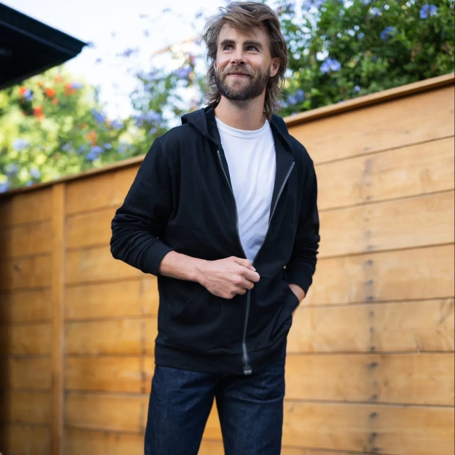 Magnetic Zip-Up Hoodie for Men