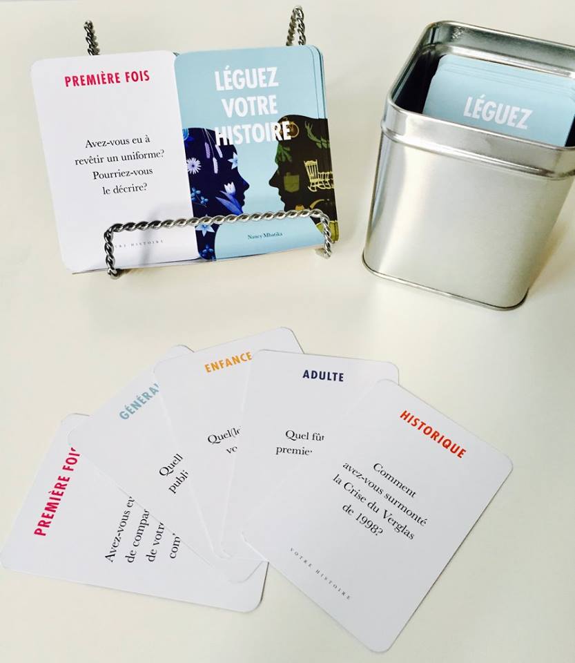 Léguez votre histoire — 101 Question Cards for Seniors