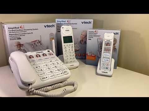 Combiné sans fil VTech avec touches-photos (SN5307)